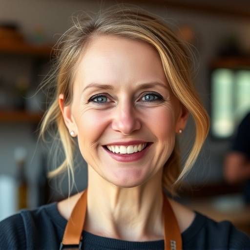 Portrett av Astrid Eriksen, fornøyd kunde